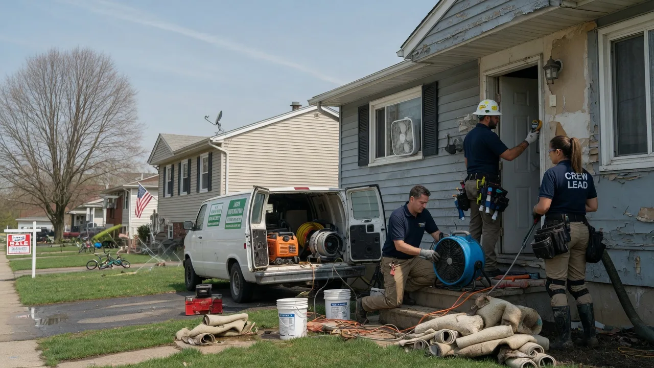 Flood Cleanup in Saint Rose, LA near me