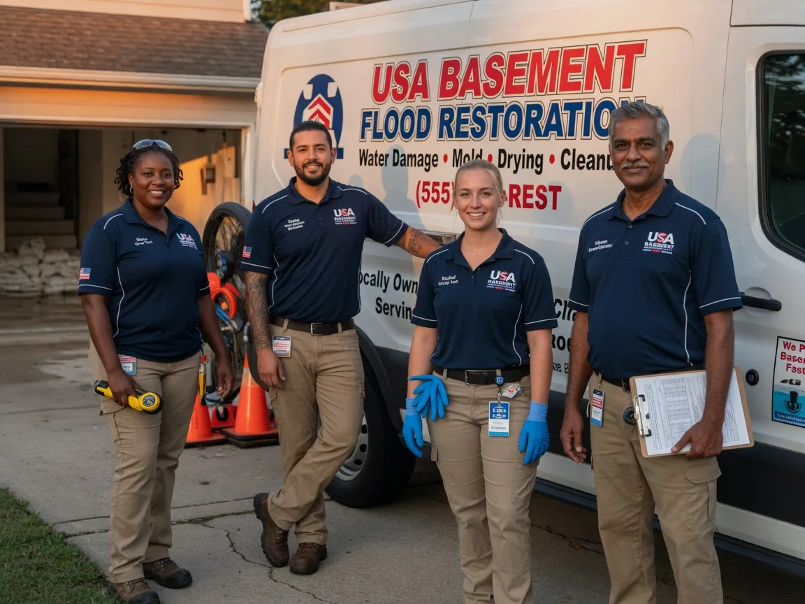 Basement Flood Cleanup company in Saint Rose, LA